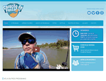 Tablet Screenshot of coracaodepescador.com.br